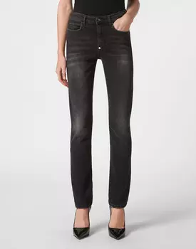 Джинсы Прямые Philipp Plein
