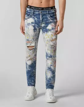 Джинсы Прямые Philipp Plein