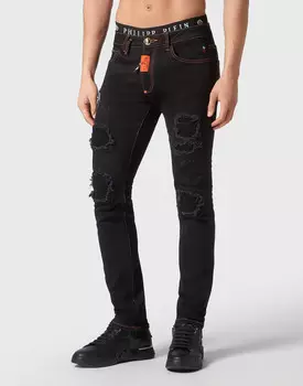 Джинсы Прямые Philipp Plein