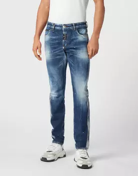 Джинсы Прямые Philipp Plein
