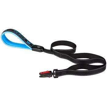 Ferplast поводок нейлоновый Sport Dog Matic (25 мм. х 120 см., Синий)