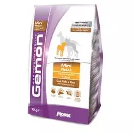 Gemon Dog Mini Adult корм для взрослых собак мелких пород (Курица и рис, 3 кг.)