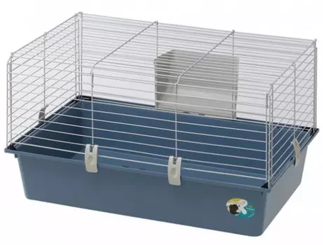 Ferplast клетка Cavie 80 New для кроликов и морских свинок (78 x 48 x 42 см.)