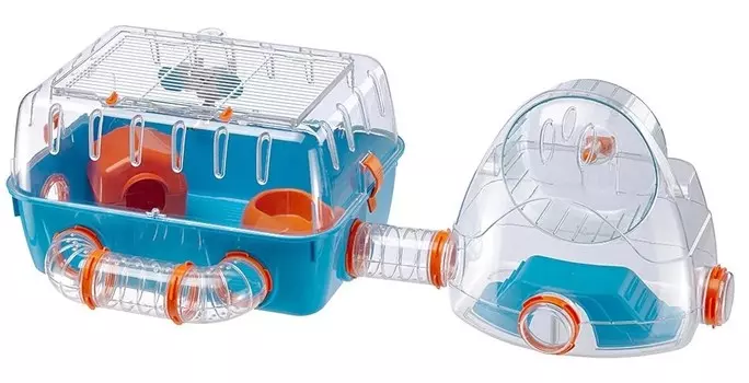 Ferplast клетка Combi 2.2 для хомяков (79,5 x 29,5 x 26,3 см.)