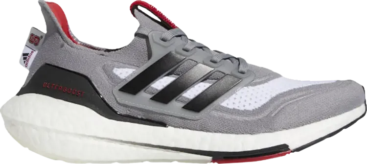 Кроссовки Adidas UltraBoost 21 'NCAA Pack - North Carolina State', серый