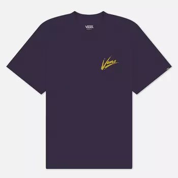 Мужская футболка Vans Dettori Loose Fit, цвет фиолетовый, размер M