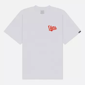 Мужская футболка Vans Linea Loose, цвет белый, размер M