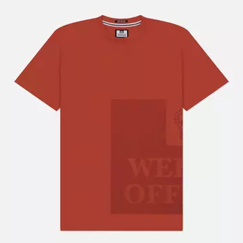 Мужская футболка Weekend Offender Ryan AW24, цвет оранжевый, размер XL