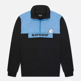 Мужская куртка анорак RIPNDIP Beverly Half Zip, цвет синий, размер XL