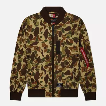 Мужская куртка бомбер Alpha Industries L-2B Skymaster Gen II, цвет камуфляжный, размер XXL