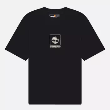 Мужская футболка Timberland Stack Camo, цвет чёрный, размер M