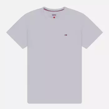 Мужская футболка Tommy Jeans Classics Organic Cotton, цвет белый, размер XXL