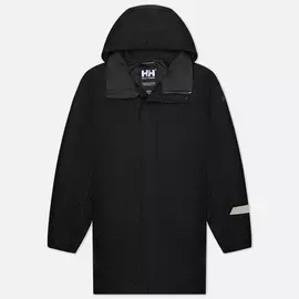 Мужская куртка Helly Hansen Dubliner Insulated Long, цвет чёрный, размер XL