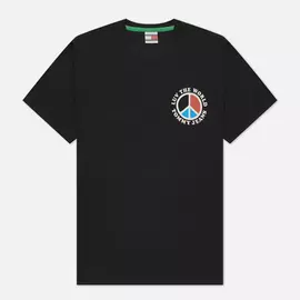 Мужская футболка Tommy Jeans Luv The World Peace Logo, цвет чёрный, размер XXXL