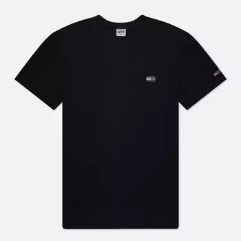 Мужская футболка Tommy Jeans Relaxed Badge, цвет чёрный, размер XXL