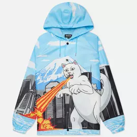Мужская куртка RIPNDIP Nermzilla Hooded Coach, цвет голубой, размер S