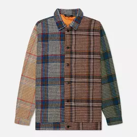 Мужская куртка RIPNDIP Roygbiv Plaid, цвет коричневый, размер L