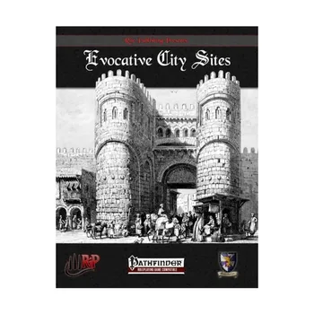 Evocative City Sites, Pathfinder Sourcebooks & Supplements (Cubicle Seven), мягкая обложка