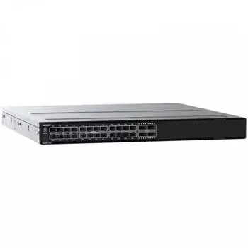 Коммутатор DELL S5224F-ON, управляемый, кол-во портов:, QSFP28 4x100 Гбит/с, кол-во SFP/uplink: SFP28 24x25 Гбит/с, установка в стойку (SpecBuild 124600)