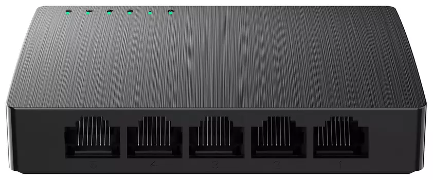 Коммутатор Digma DSW-105GE, кол-во портов: 5x1 Гбит/с (1776230)