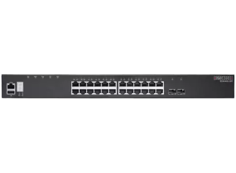 Коммутатор Edge-corE ECS4620-28T, управляемый, кол-во портов: 24x1 Гбит/с, кол-во SFP/uplink: SFP+ 2x10 Гбит/с, установка в стойку (ECS4620-28T)