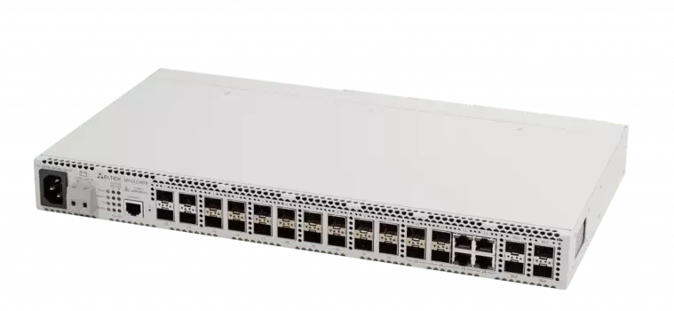 Коммутатор Eltex MES2324FB, управляемый, кол-во портов: 24x1 Гбит/с, кол-во SFP/uplink: 4x10 Гбит/с, установка в стойку (MES2324FB)