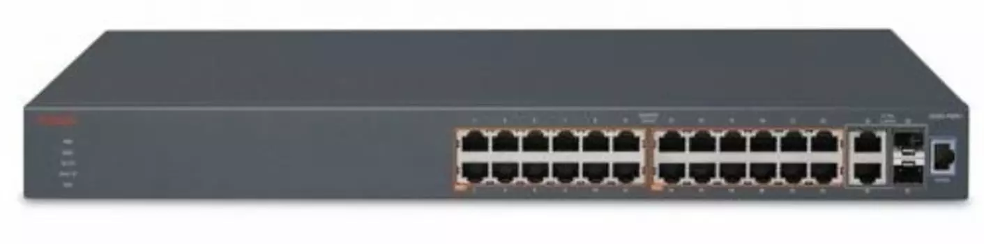 Коммутатор Extreme AL3500B11-E6, управляемый, кол-во портов: 24x1 Гбит/с, combo RJ-45/SFP 2x1 Гбит/с, установка в стойку, PoE (AL3500B11-E6)
