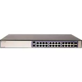 Коммутатор Extreme Networks 210-24t-GE2, управляемый, кол-во портов: 24x1 Гбит/с, кол-во SFP/uplink: SFP 2x1 Гбит/с, установка в стойку (210-24t-GE2)