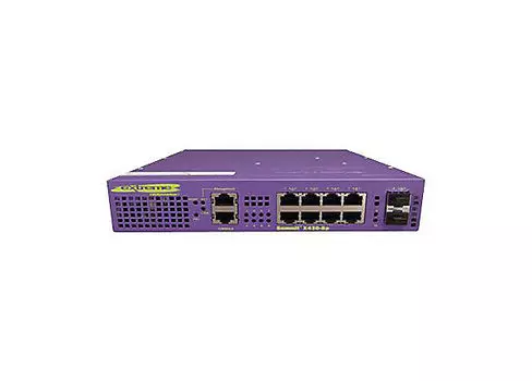 Коммутатор Extreme Networks Summit X430-8p, управляемый, кол-во портов: 8x1 Гбит/с, кол-во SFP/uplink: SFP 2x1 Гбит/с, установка в стойку, PoE: 8x30Вт (макс. 60Вт) (16515)