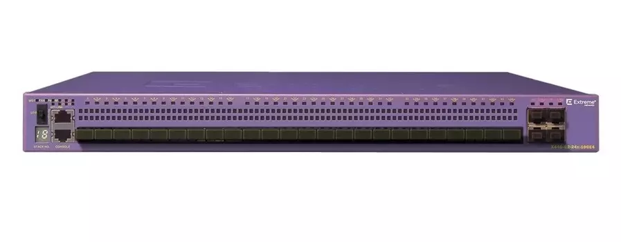 Коммутатор Extreme Networks Summit X440-G2-24x-10GE4, управляемый, кол-во портов:, SFP 24x1 Гбит/с, кол-во SFP/uplink: combo RJ-45/SFP 4x1 Гбит/с, установка в стойку (16538)