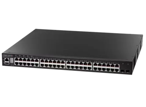 Коммутатор Nikomax (Gigalink) ECS4620-52T , управляемый, кол-во портов: 48x1 Гбит/с, SFP+ 2x10 Гбит/с, установка в стойку (ECS4620-52T )