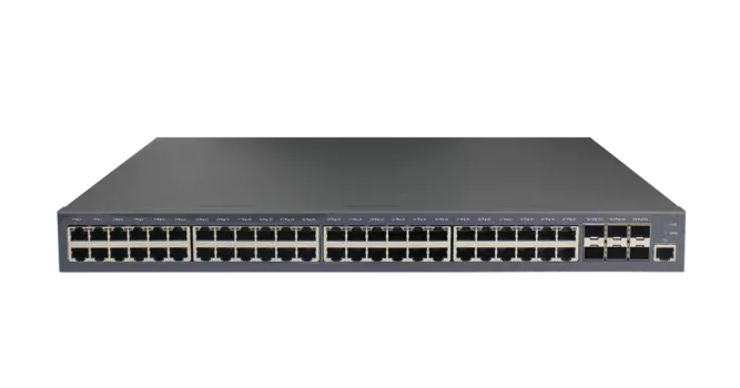 Коммутатор Nikomax (Gigalink) GL-SW-G301-54TC, управляемый, кол-во портов: 48x1 Гбит/с, кол-во SFP/uplink: SFP+ 6x10 Гбит/с, установка в стойку (GL-SW-G301-54TC)