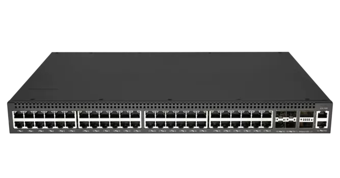 Коммутатор Nikomax (Gigalink) GL-SW-G302-54TC, управляемый, кол-во портов: 48x2.5 Гбит/с SFP+ 4x10, кол-во SFP/uplink: QSFP+ 2x40 Гбит/с, установка в стойку (GL-SW-G302-54TC)