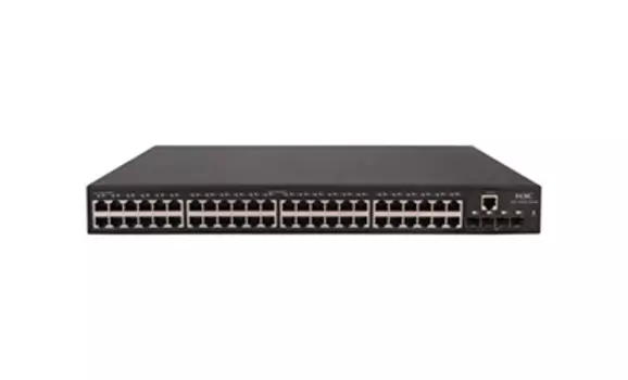 Коммутатор H3C 5560S-52S-EI-GL, управляемый, кол-во портов: 48x1 Гбит/с, кол-во SFP/uplink: SFP+ 4x10 Гбит/с, установка в стойку (LS-5560S-52S-EI-GL)
