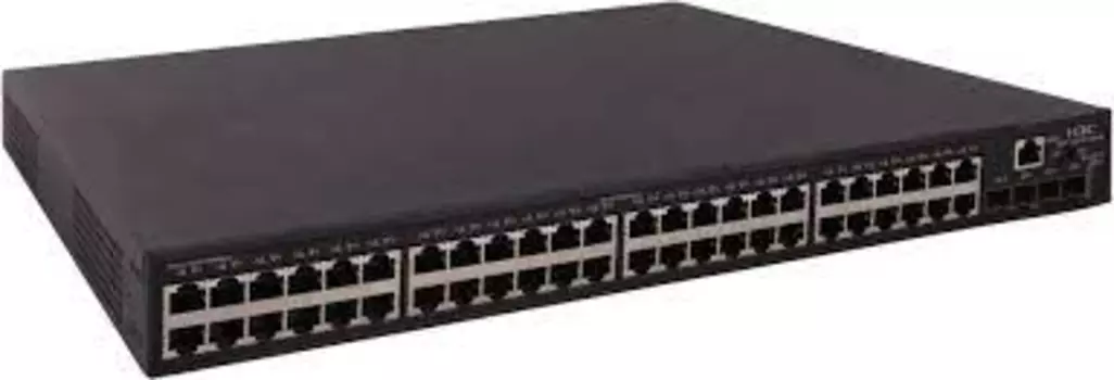 Коммутатор H3C LS-5130S-52S-LI-GL, управляемый, кол-во портов: 48x1 Гбит/с, кол-во SFP/uplink: SFP+ 4x10 Гбит/с, установка в стойку (LS-5130S-52S-LI-GL)