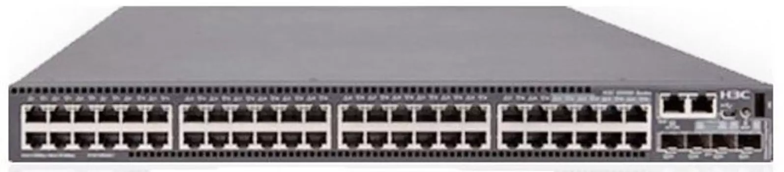 Коммутатор H3C LS-5560X-54C-PWR-EI-GL, управляемый, кол-во портов: 48x1 Гбит/с, SFP+ 4x10 Гбит/с, установка в стойку, PoE: 48x30Вт (макс. 840Вт) (LS-5560X-54C-PWR-EI-GL)