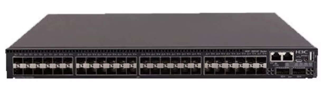 Коммутатор H3C LS-6520X-54QC-EI-GL, управляемый, кол-во портов:, SFP+ 48x10 Гбит/с, кол-во SFP/uplink: QSFP+ 2, установка в стойку (LS-6520X-54QC-EI-GL)