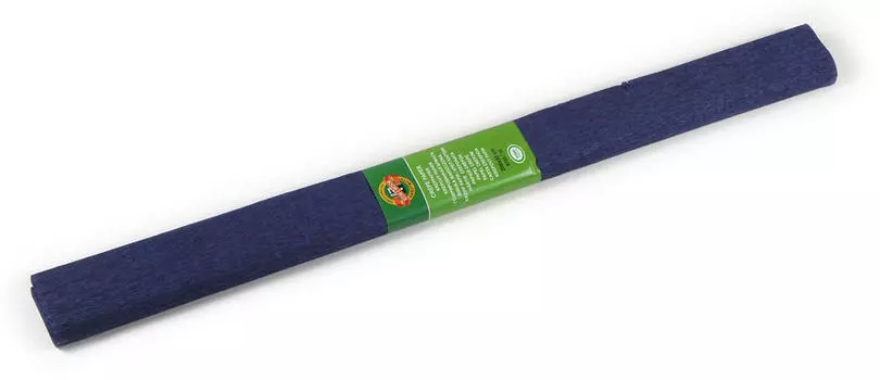 |KOH-I-NOOR| Бумага цветная Koh-I-Noor 9755016001PM темно-синий крепир. 30г/м2 (упак.:10шт) (9755016001PM) [1546785] {9755016001PM}