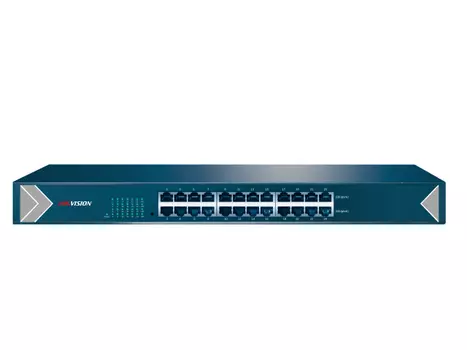 Коммутатор Hikvision DS-3E0524-E, кол-во портов: 24x1 Гбит/с (DS-3E0524-E)