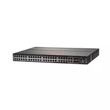 Коммутатор HPE Aruba 2930M, управляемый, кол-во портов: 44x1 Гбит/с, кол-во SFP/uplink: combo RJ-45/SFP 4x1 Гбит/с, установка в стойку (JL321A)