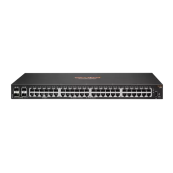 Коммутатор HPE Aruba 6100, управляемый, кол-во портов: 48x1000 SFP+ 4x10 Гбит/с, установка в стойку, PoE: 48x30 Вт (макс. 370 Вт) (JL676A)