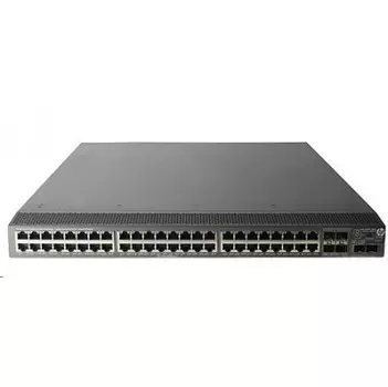 Коммутатор HPE FlexFabric 5800AF-48G, управляемый, кол-во портов: 48x1 Гбит/с, SFP+ 6x10 Гбит/с, установка в стойку (JG225A)