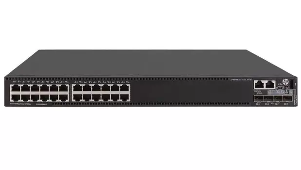 Коммутатор HPE FlexNetwork 5510 , управляемый, кол-во портов: 24x1 Гбит/с, SFP+ 4x10 Гбит/с, установка в стойку (JH145A)
