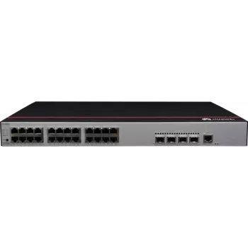 Коммутатор Huawei CloudEngine S5735-L24P4X-A1, управляемый, кол-во портов: 24x1 Гбит/с, кол-во SFP/uplink: SFP+ 4x10 Гбит/с, установка в стойку, PoE: 24x30 Вт (макс. 380 Вт) (98011318-SET1)