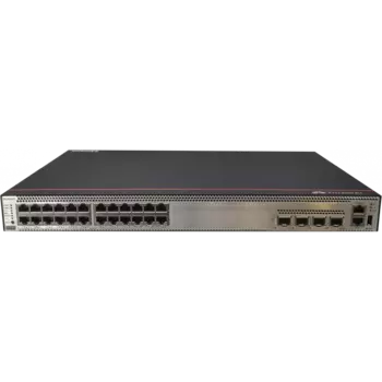 Коммутатор Huawei CloudEngine S5736-S24UM4XC, управляемый, кол-во портов: 24x10 Гбит/с, кол-во SFP/uplink: SFP+ 4x10 Гбит/с, установка в стойку, PoE: 24x90 Вт (макс. 1.79 кВт)