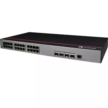Коммутатор Huawei CloudEngine S5735-L24T4S-A1, управляемый, кол-во портов: 24x1 Гбит/с, кол-во SFP/uplink: SFP 4x1 Гбит/с, установка в стойку (98011306)