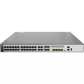 Коммутатор Huawei S5720-36C-EI-AC, управляемый, кол-во портов: 32x1 Гбит/с, кол-во SFP/uplink: 4x10 Гбит/с, установка в стойку (02359562)