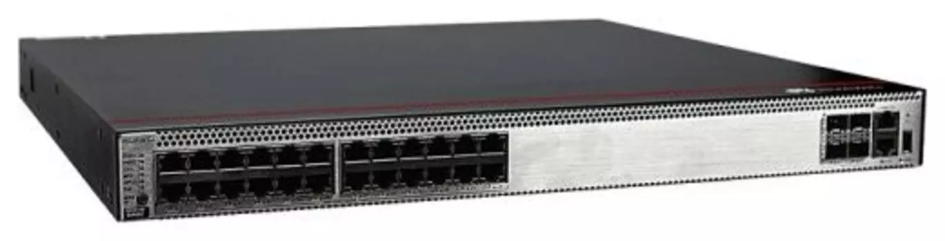 Коммутатор Huawei S5731-H24P4XC, управляемый, кол-во портов: 24x1 Гбит/с, кол-во SFP/uplink: SFP+ 4x10 Гбит/с, установка в стойку, PoE: 24x30 Вт (макс. 720 Вт)