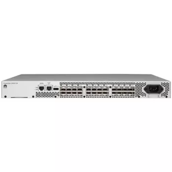 Коммутатор Huawei SNS2124, управляемый, кол-во портов FC:, SFP 8x8 Гбит/с (До 24 портов), установка в стойку (02357648)