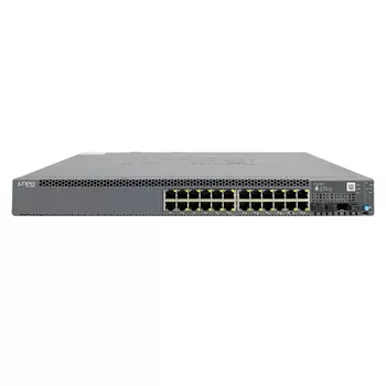 Коммутатор Juniper EX2300-24T, управляемый, кол-во портов: 24x1 Гбит/с, кол-во SFP/uplink: SFP+ 4x10 Гбит/с, установка в стойку (EX2300-24T)